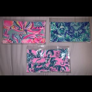 Lot of 3 authentic Lilly Pulitzer masks